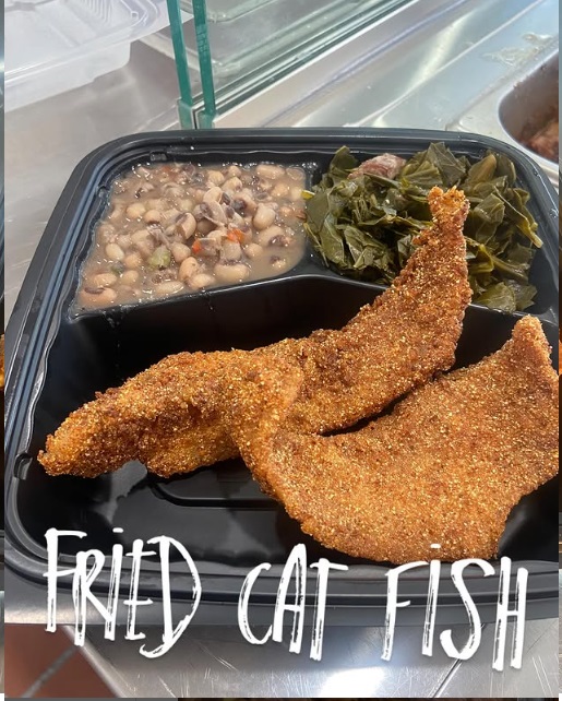 Seafood gumbo served over rice